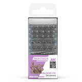 AK Interactive Basing Bits: Blood FX (54 Pieces)