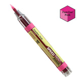 Speed paint marker with pink cap and body on a white background