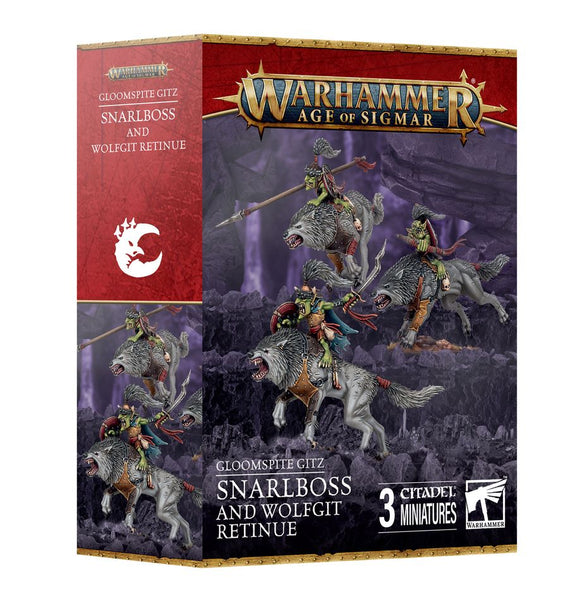 Warhammer: Gloomspite Gitz - Snarlboss & Wolfgit Retinue
