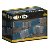 Battlefield in a Box: HexTech - Trinity City - Energy Walls (Grey/Blue)