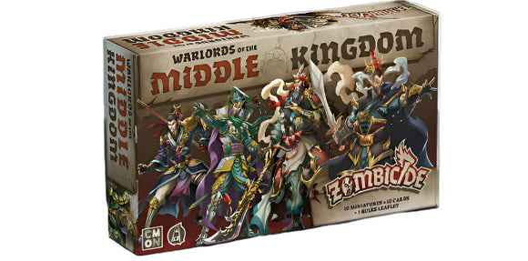 Zombicide: White Death Warlords of the Middle Kingdom - Kickstarter Exclusive