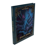 Alternate cover of the D&D 2024 Monster Manual featuring a fantasy illustration of a dragon-like creature.