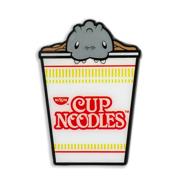 Nissin® Cup Noodles® x Godzilla - Cup 'Zilla - Enamel Pin - 1.5