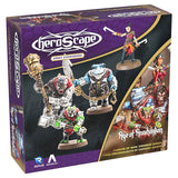 Heroscape: Age of Annihilation - Crimson Widow and Dreadnoughts of Caraway Cavern Army Expansion