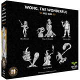 Box for 'Wong, The Wonderful' with character illustrations and Wyrd Games logo.