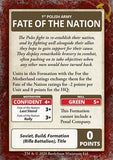 Flames of War: Bagration - Soviet Command Cards