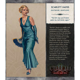 Cthulhu: Death May Die - Scarlett Hayes Kickstarter Investigator
